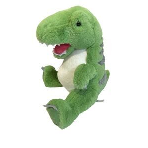 Pottery Barn Kids Dinosaur Plush Toy with Sound Box Untested Green Toddler Gift